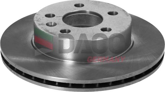 DACO Germany 603335 - Тормозной диск autospares.lv