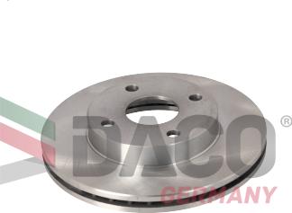 DACO Germany 603205 - Тормозной диск autospares.lv