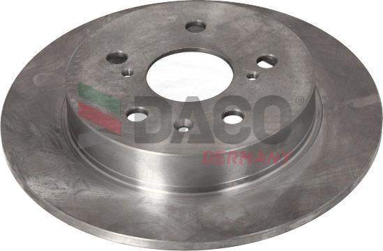 DACO Germany 603709 - Тормозной диск autospares.lv