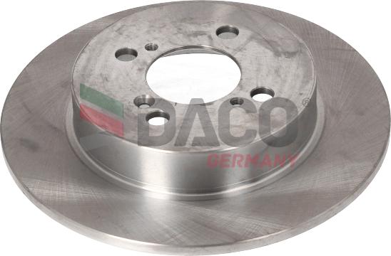 DACO Germany 603708 - Тормозной диск autospares.lv