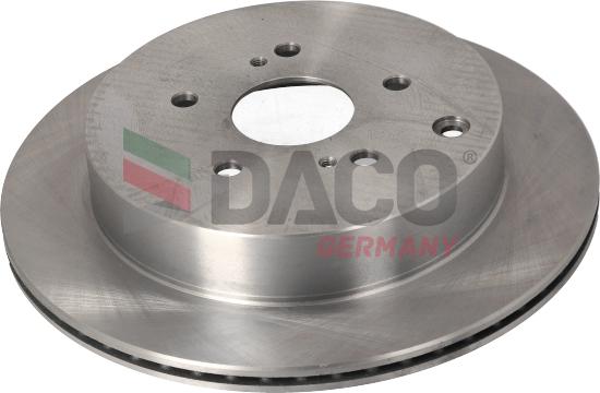 DACO Germany 603703 - Тормозной диск autospares.lv