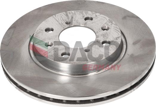 DACO Germany 603707 - Тормозной диск autospares.lv