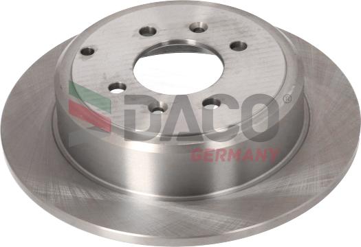 DACO Germany 603710 - Тормозной диск autospares.lv