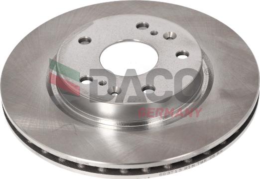 DACO Germany 603713 - Тормозной диск autospares.lv