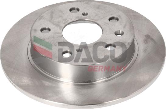 DACO Germany 603712 - Тормозной диск autospares.lv