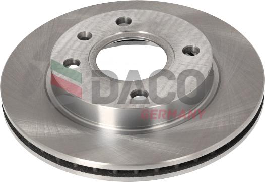 DACO Germany 602550 - Тормозной диск autospares.lv