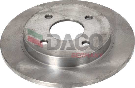 DACO Germany 602505 - Тормозной диск autospares.lv
