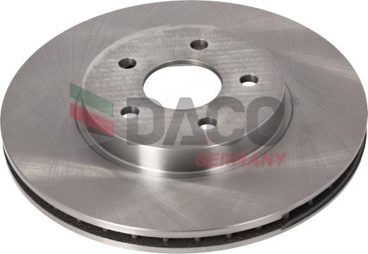 DACO Germany 602503 - Тормозной диск autospares.lv