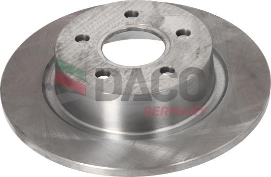 DACO Germany 602507 - Тормозной диск autospares.lv