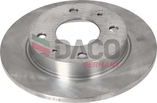 DACO Germany 602512 - Тормозной диск autospares.lv