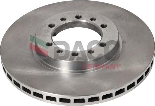 DACO Germany 602517 - Тормозной диск autospares.lv