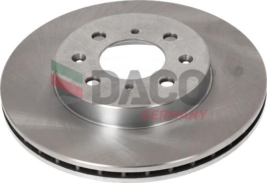 DACO Germany 602615 - Тормозной диск autospares.lv