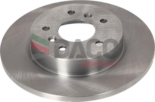 DACO Germany 602613 - Тормозной диск autospares.lv