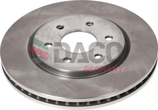 DACO Germany 602626 - Тормозной диск autospares.lv