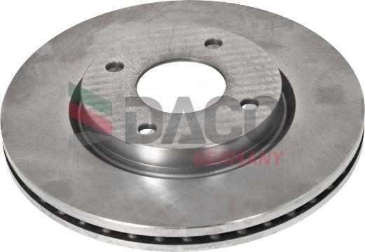 DACO Germany 602621 - Тормозной диск autospares.lv