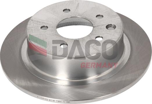 DACO Germany 602622 - Тормозной диск autospares.lv