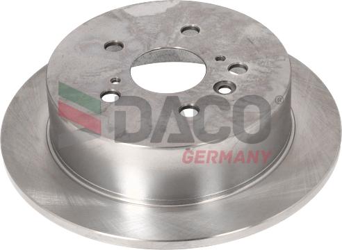 DACO Germany 602103 - Тормозной диск autospares.lv