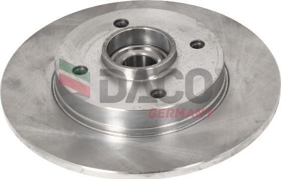 DACO Germany 602801 - Тормозной диск autospares.lv