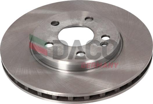 DACO Germany 602363 - Тормозной диск autospares.lv