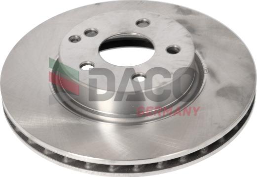 DACO Germany 602301 - Тормозной диск autospares.lv