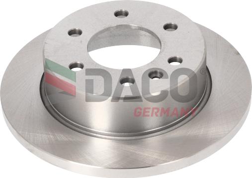 DACO Germany 602313 - Тормозной диск autospares.lv