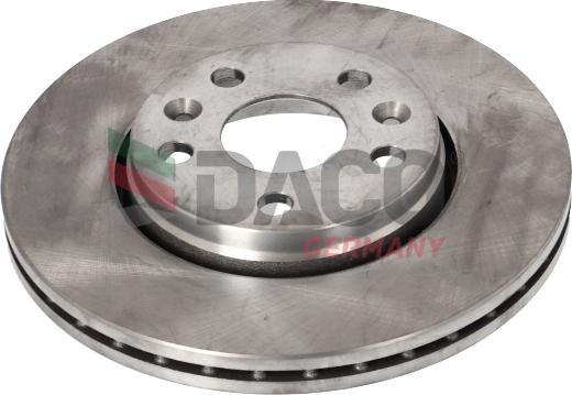 DACO Germany 602379 - Тормозной диск autospares.lv