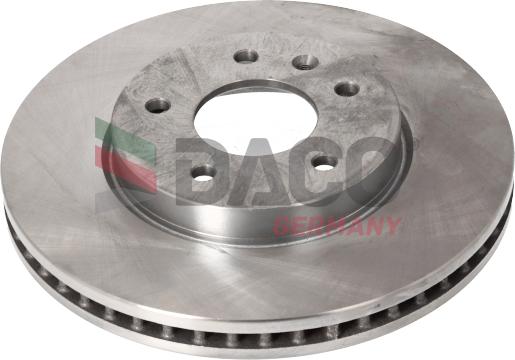 DACO Germany 602718 - Тормозной диск autospares.lv