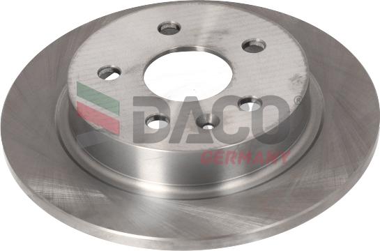 DACO Germany 602726 - Тормозной диск autospares.lv