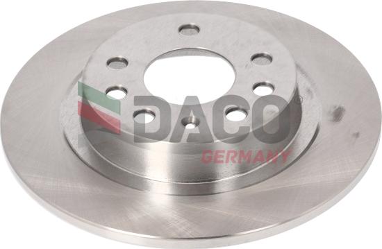 DACO Germany 602720 - Тормозной диск autospares.lv