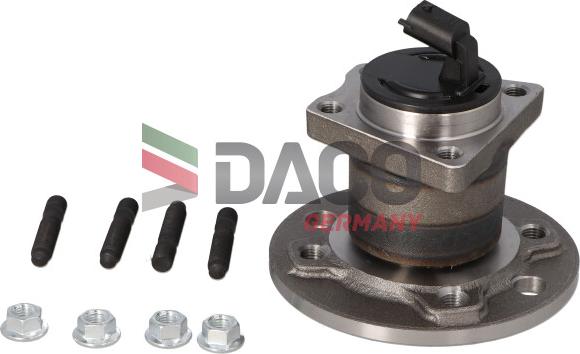 DACO Germany 112718 - Подшипник ступицы колеса, комплект autospares.lv