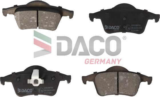 DACO Germany 324110 - Тормозные колодки, дисковые, комплект autospares.lv