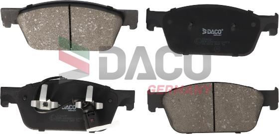 DACO Germany 324205 - Тормозные колодки, дисковые, комплект autospares.lv