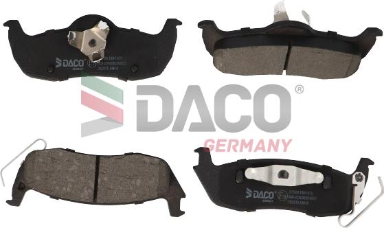 DACO Germany 321606 - Тормозные колодки, дисковые, комплект autospares.lv