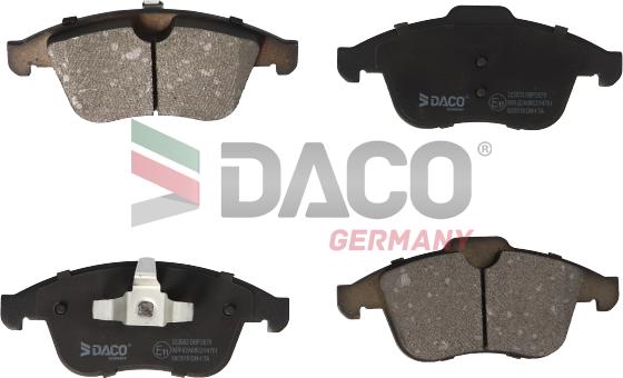 DACO Germany 323033 - Тормозные колодки, дисковые, комплект autospares.lv