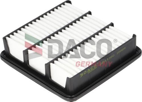 DACO Germany DFA1300 - Воздушный фильтр, двигатель autospares.lv