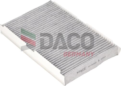 DACO Germany DFC0600W - Фильтр воздуха в салоне autospares.lv