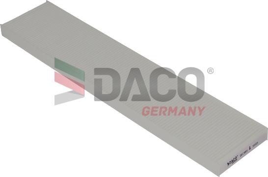 DACO Germany DFC1001 - Фильтр воздуха в салоне autospares.lv