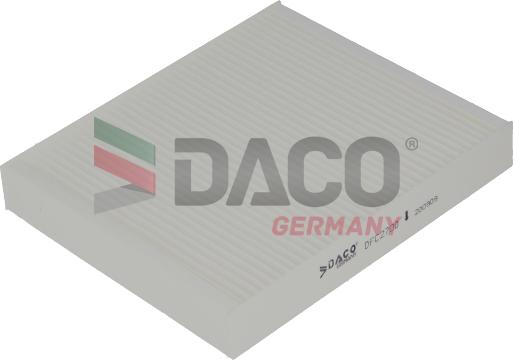 DACO Germany DFC2700 - Фильтр воздуха в салоне autospares.lv