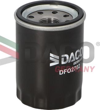 DACO Germany DFO2702 - Масляный фильтр autospares.lv