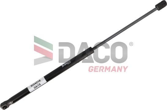 DACO Germany SG4218 - Газовая пружина, капот autospares.lv