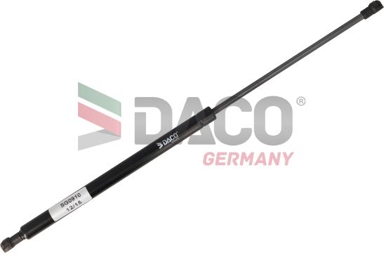 DACO Germany SG0910 - Газовая пружина, упор autospares.lv