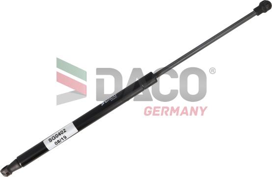 DACO Germany SG0402 - Газовая пружина, упор autospares.lv