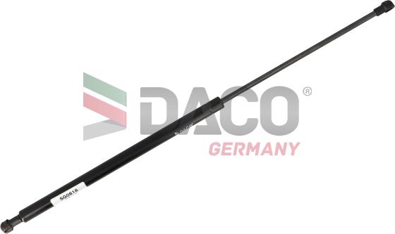 DACO Germany SG0616 - Газовая пружина, заднее стекло autospares.lv