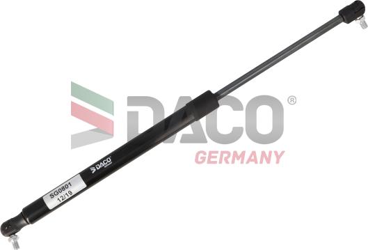 DACO Germany SG0801 - Газовая пружина, упор autospares.lv