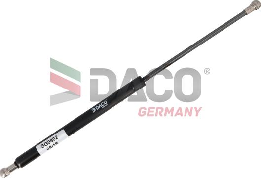 DACO Germany SG0802 - Газовая пружина, упор autospares.lv