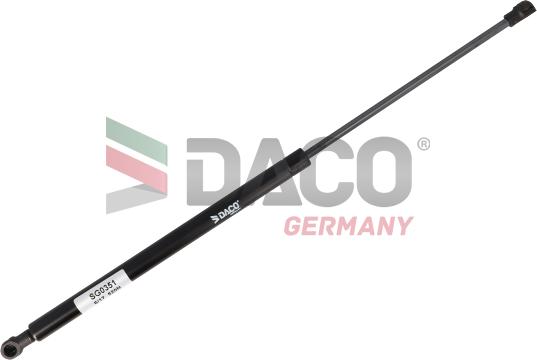 DACO Germany SG0351 - Газовая пружина, упор autospares.lv