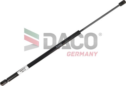 DACO Germany SG0315 - Газовая пружина, упор autospares.lv