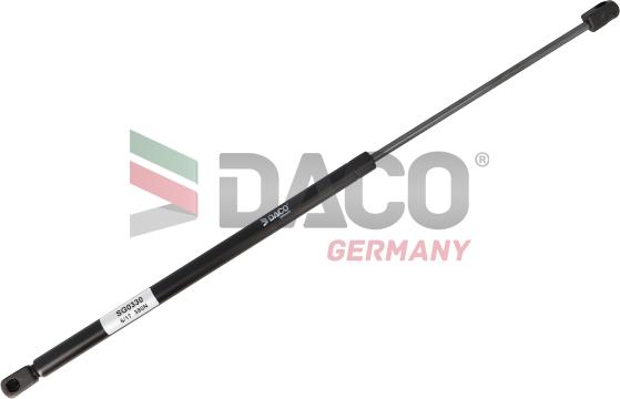 DACO Germany SG0330 - Газовая пружина, упор autospares.lv