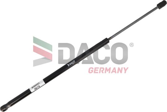 DACO Germany SG0331 - Газовая пружина, упор autospares.lv