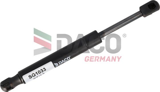 DACO Germany SG1033 - Газовая пружина, капот autospares.lv